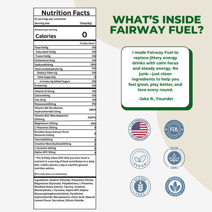 Golf Peformance Supplement