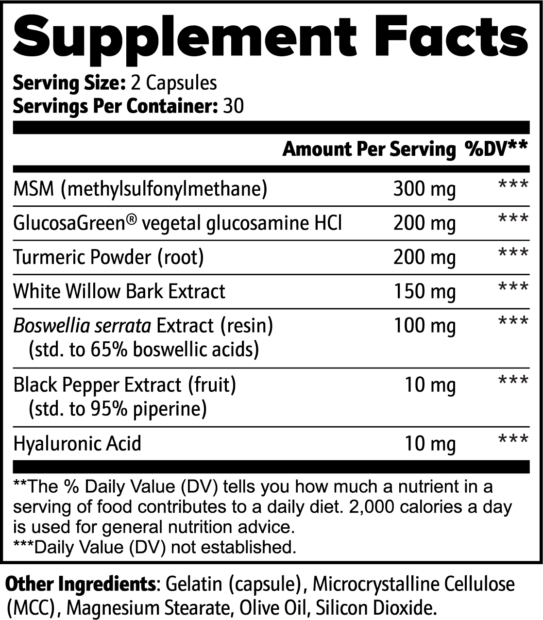 Golf Recovery Supplement